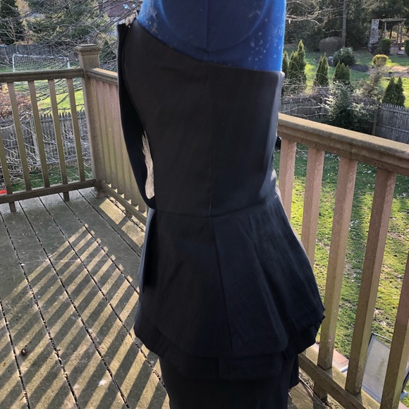 Little black Party dress size 6 by Cache. - Picture 2 of 8